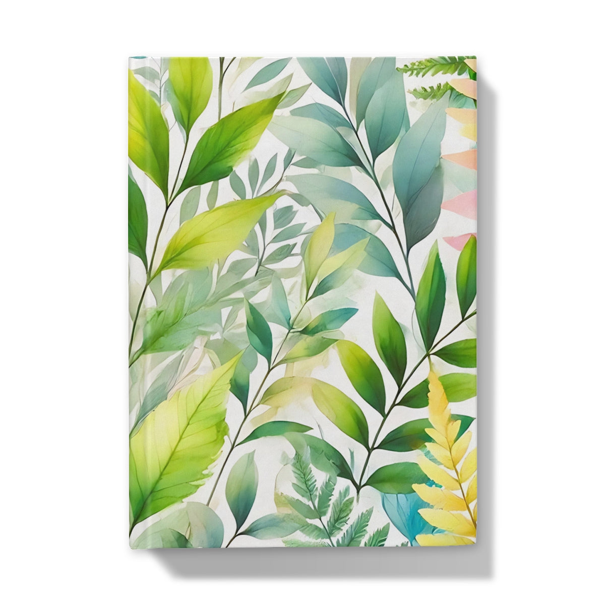 Leaves Pattern Hardback Journal