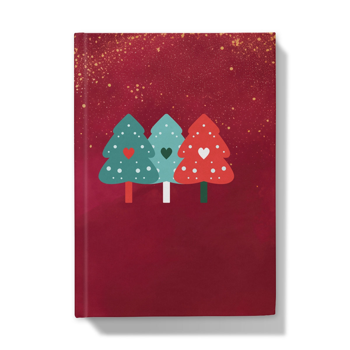 Christmas Trees Hardback Journal