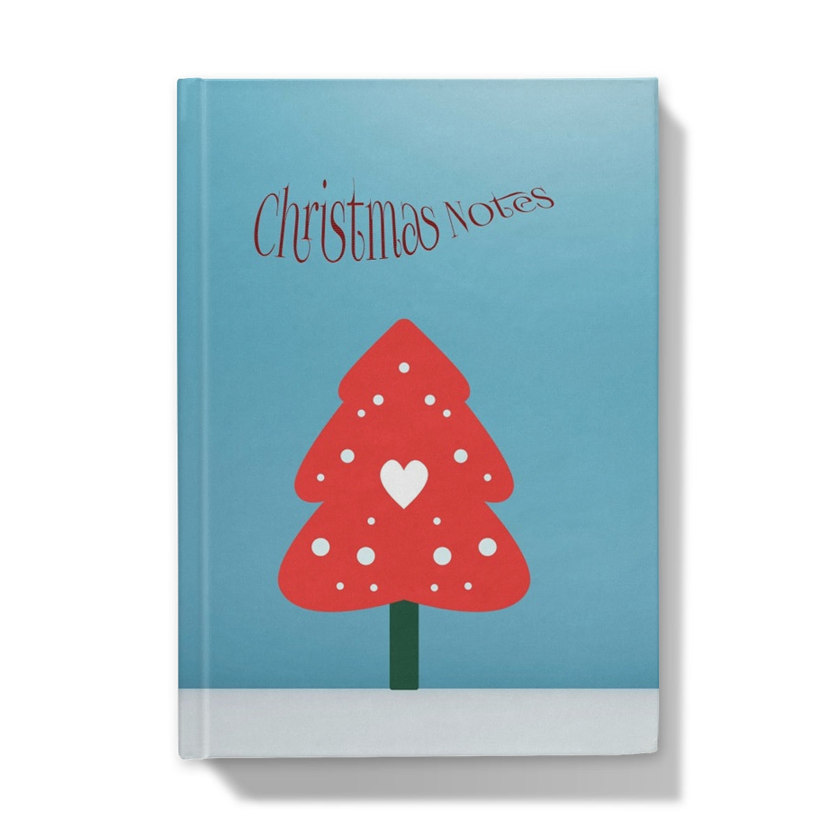 Christmas Notes Tree Hardback Journal