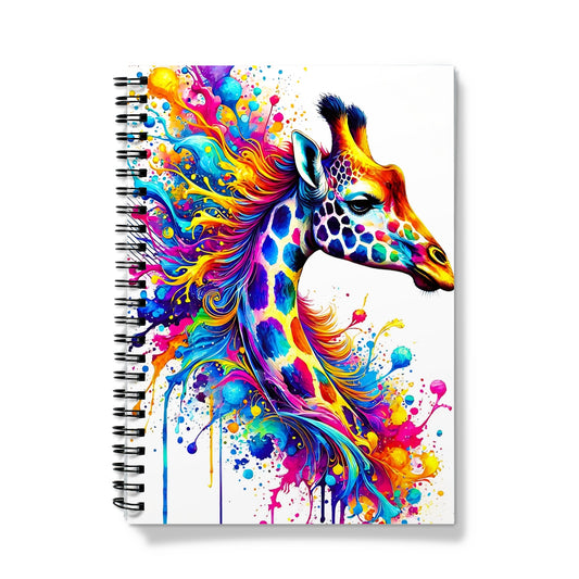 Giraffe Colour Pop Spiral Notebook