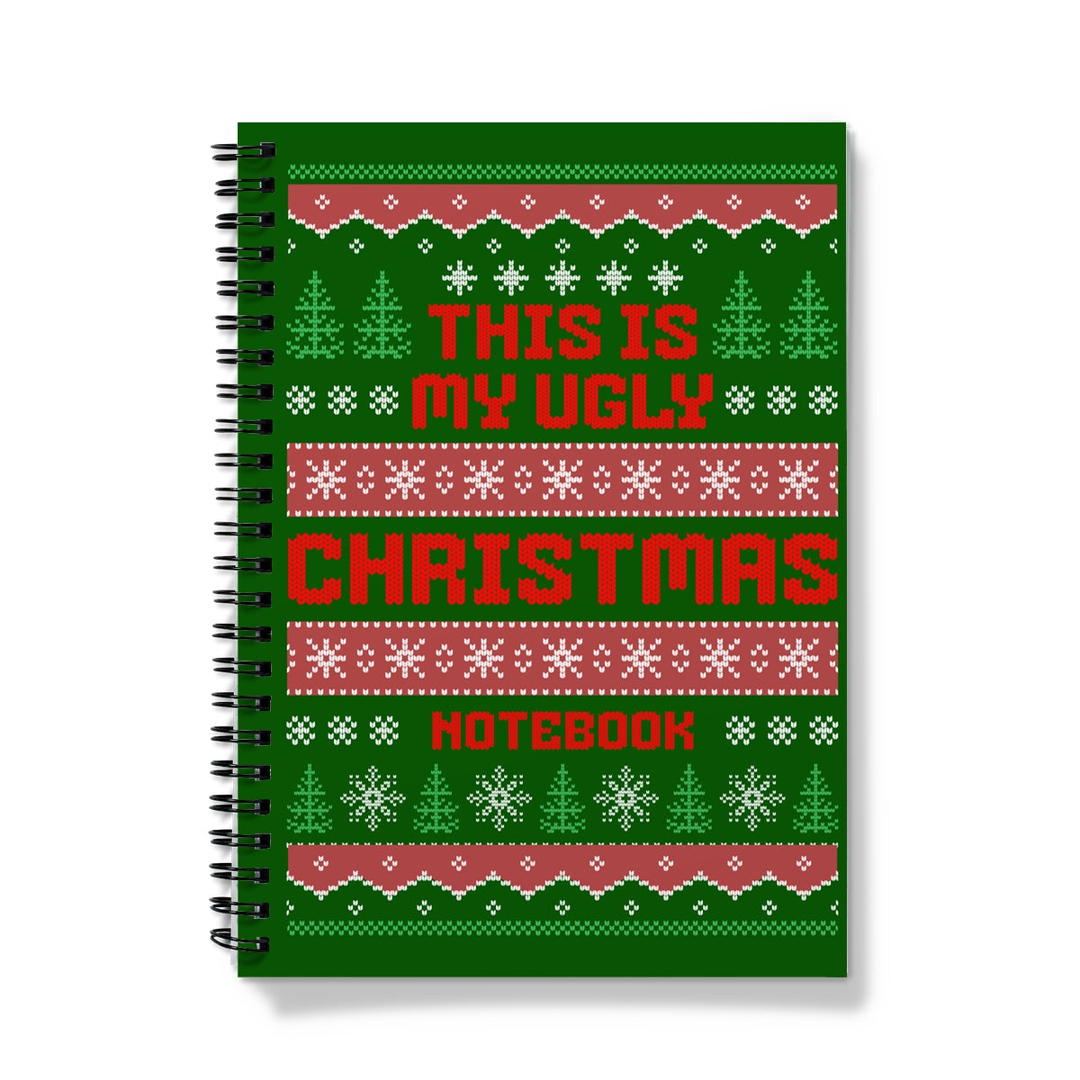 My Ugly Christmas Jumper Spiral Notebook