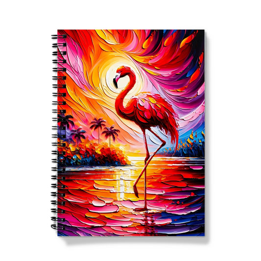 Red Flamingo Notebook