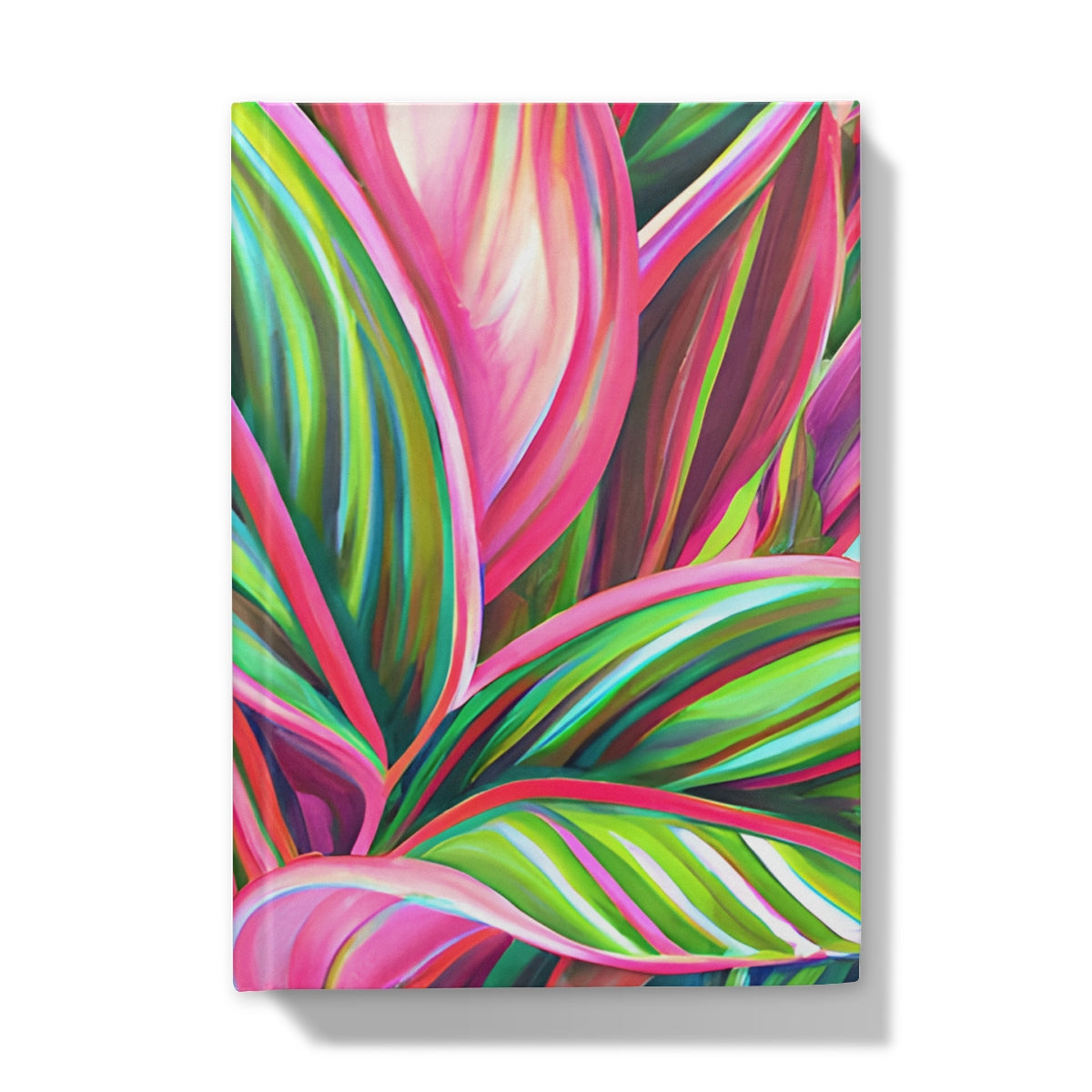 Tropical Leaves Hardback Journal