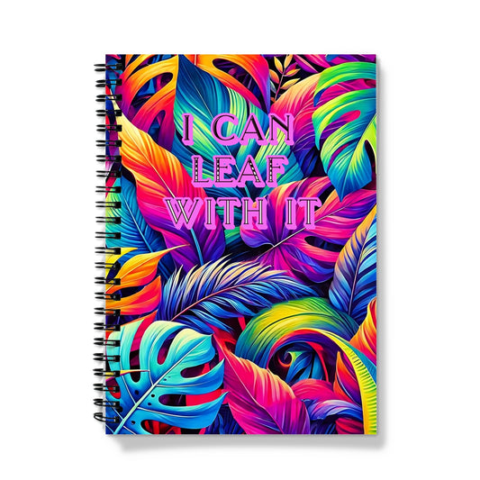 Tropical Leaf Spiral Notebook