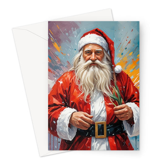 Father Christmas Greeting Cards - Pack of 10 Cards