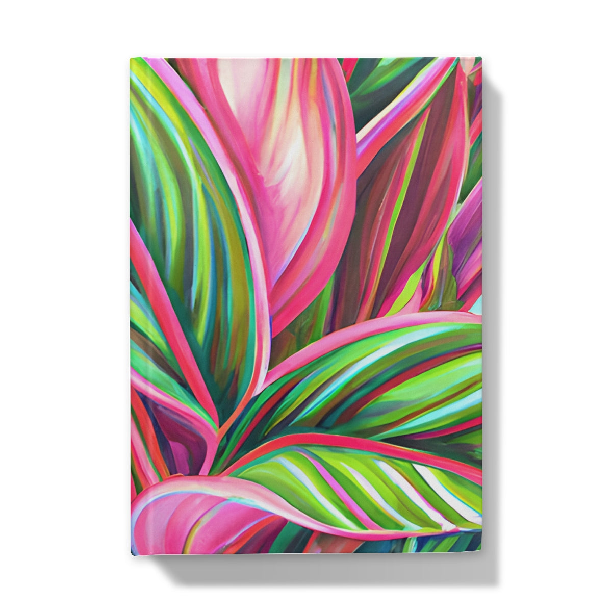 Tropical Leaves Hardback Journal