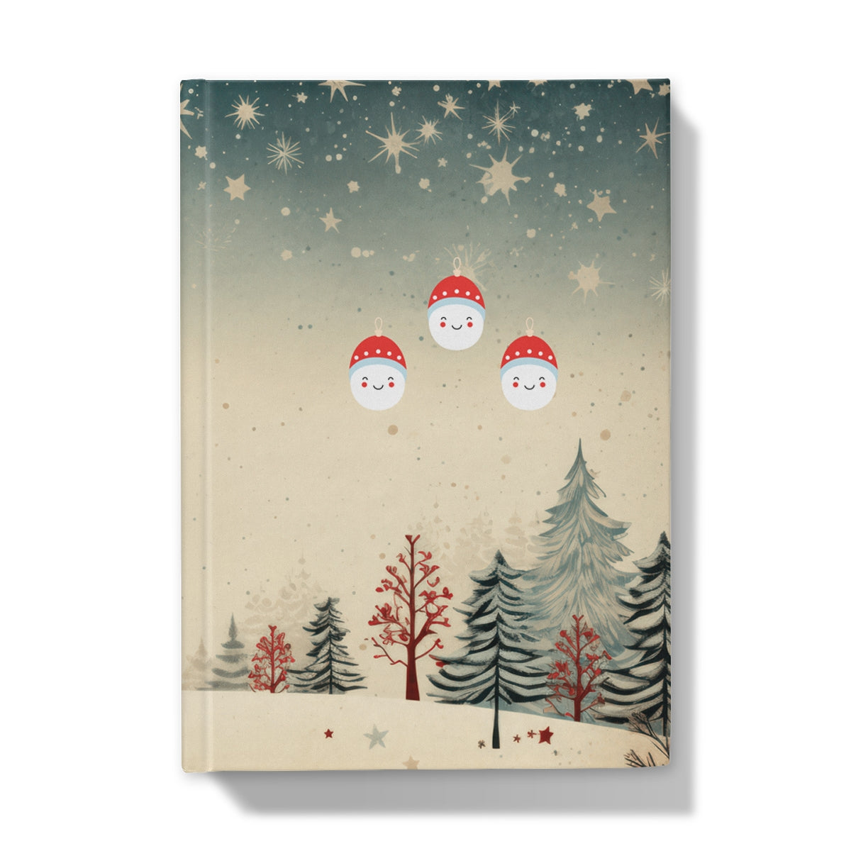 Christmas Silent Night Hardback Journal