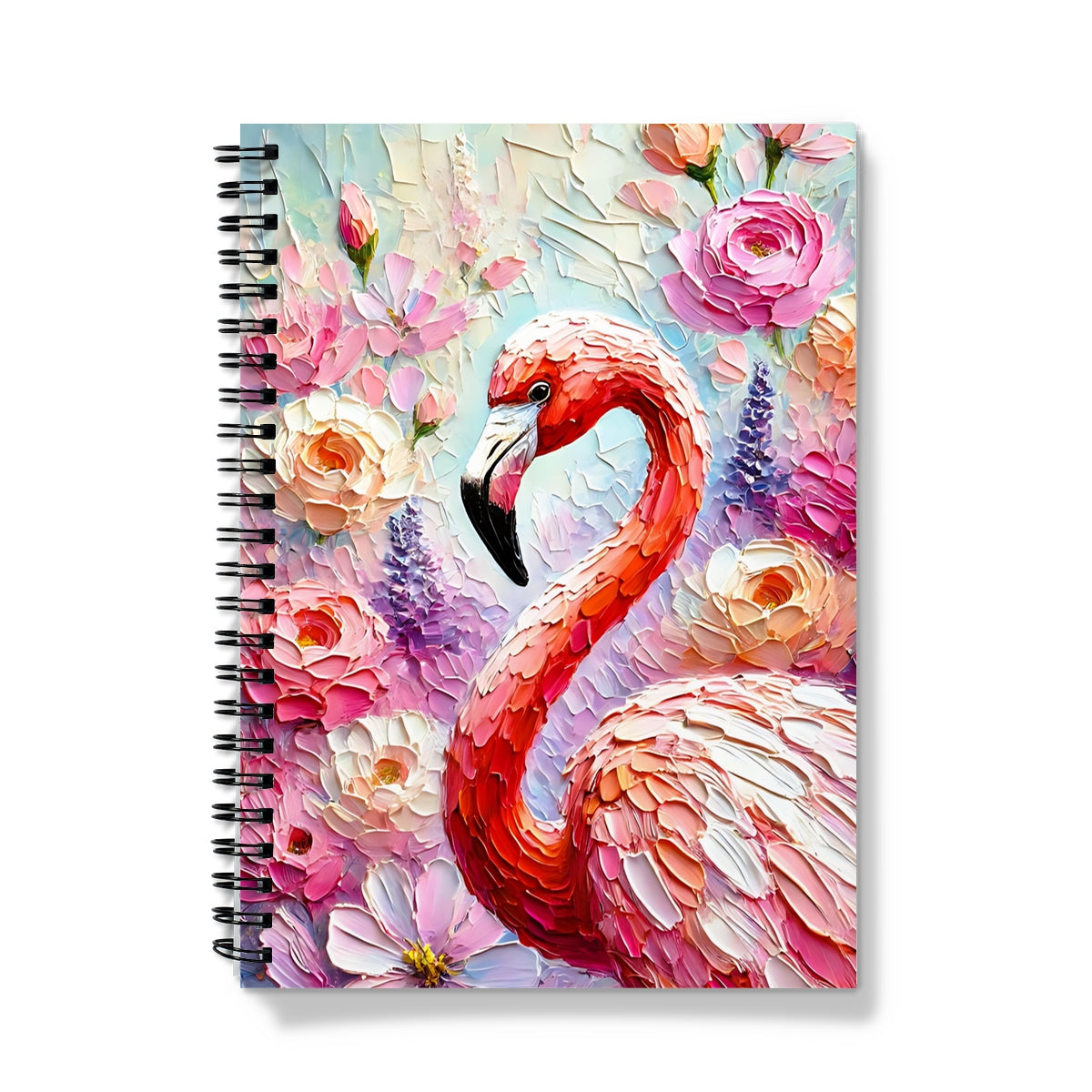 Flamingo Delight Spiral Notebook