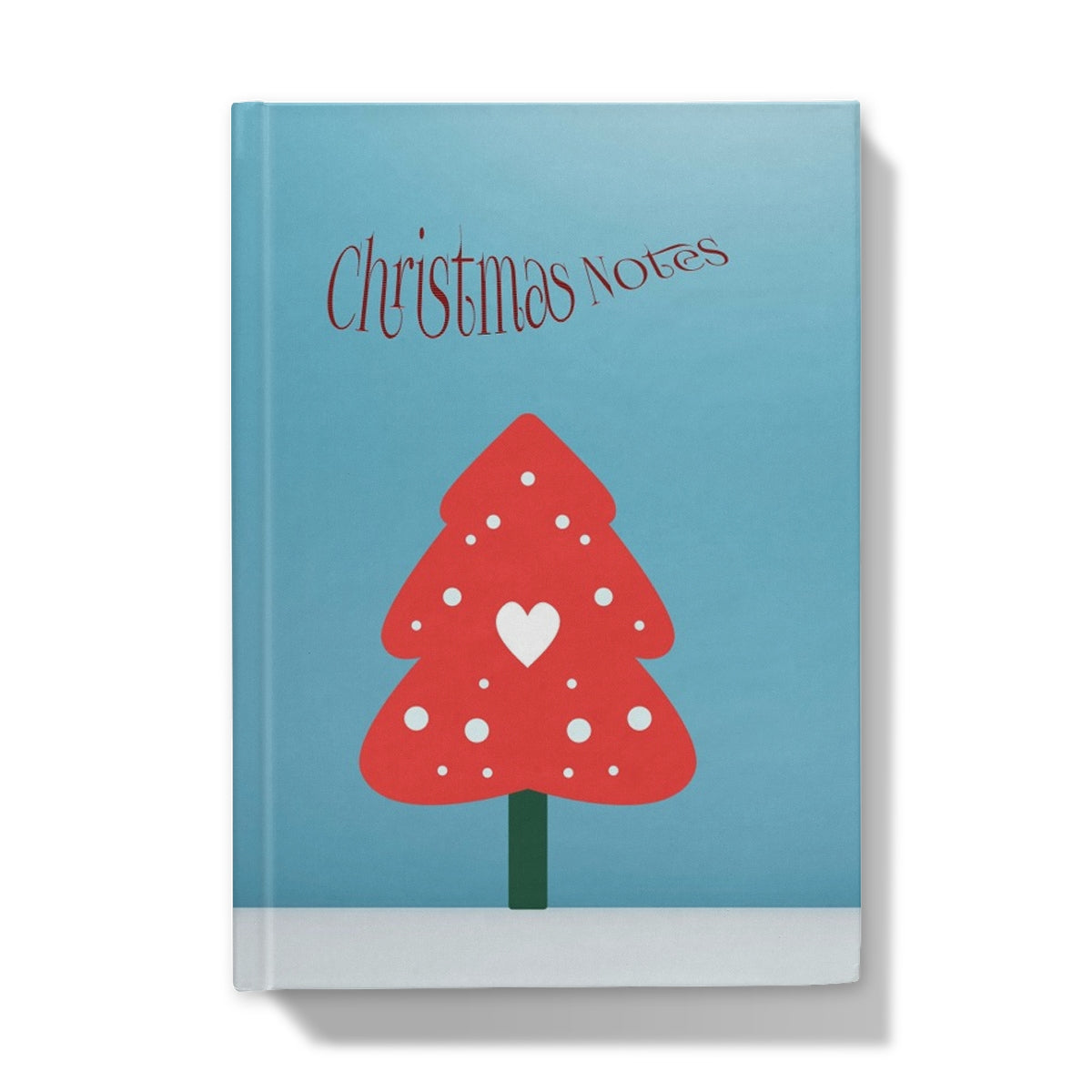 Christmas Notes Tree Hardback Journal