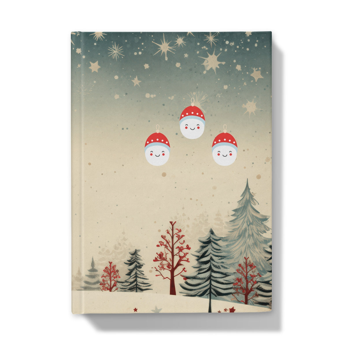 Christmas Silent Night Hardback Journal