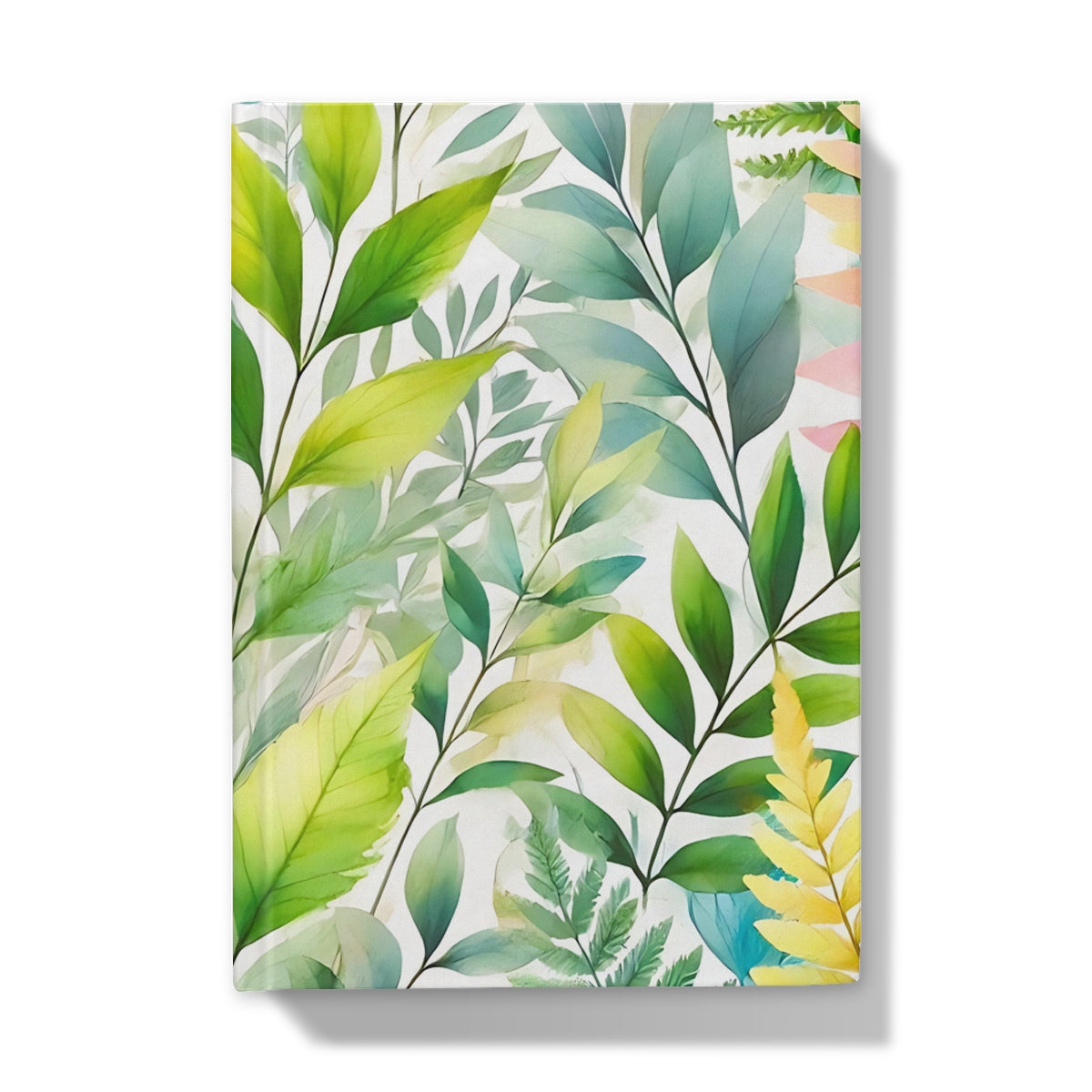 Leaves Pattern Hardback Journal