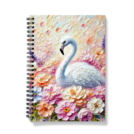 White Flamingo Notebook