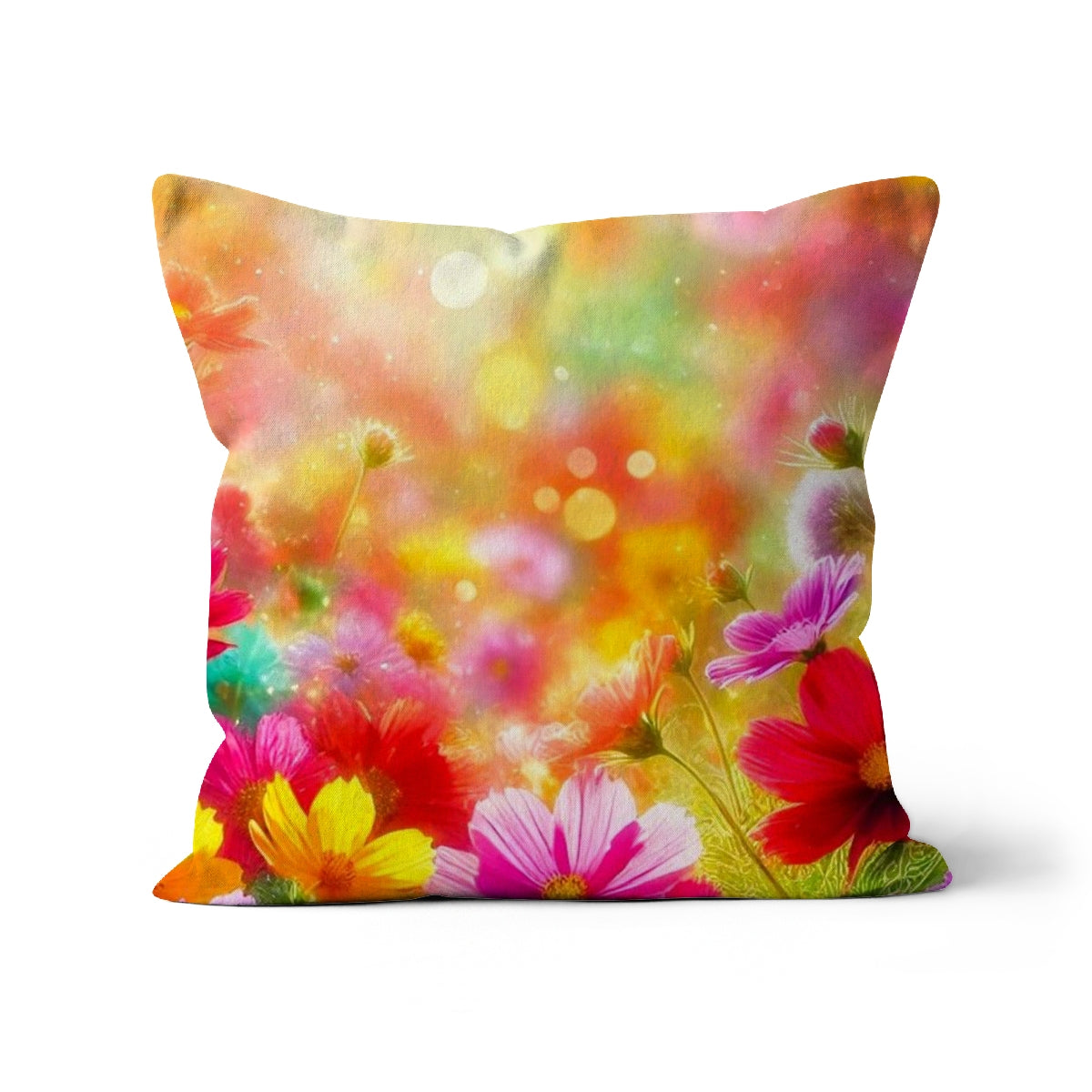 Wildflowers Watercolour Cushion