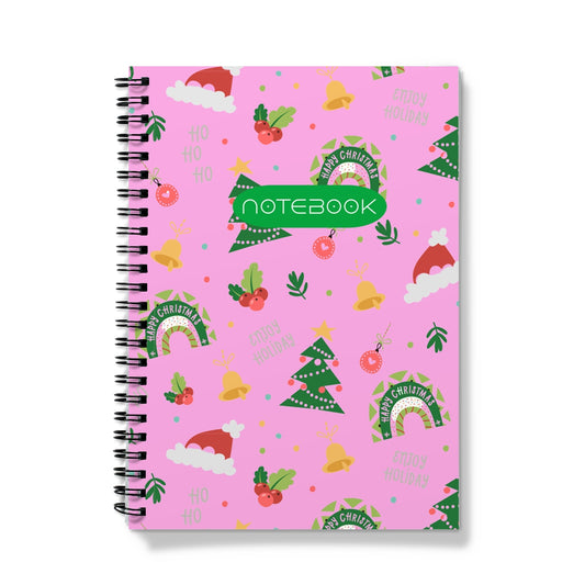 Happy Holiday Spiral Notebook