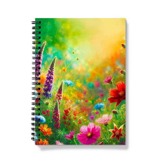 Wildflowers Glow Notebook