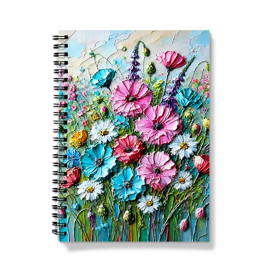 Pastel Wildflowers Spiral Notebook