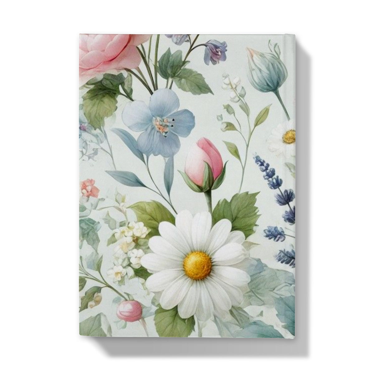 Spring Floral Patterns Hardback Journal