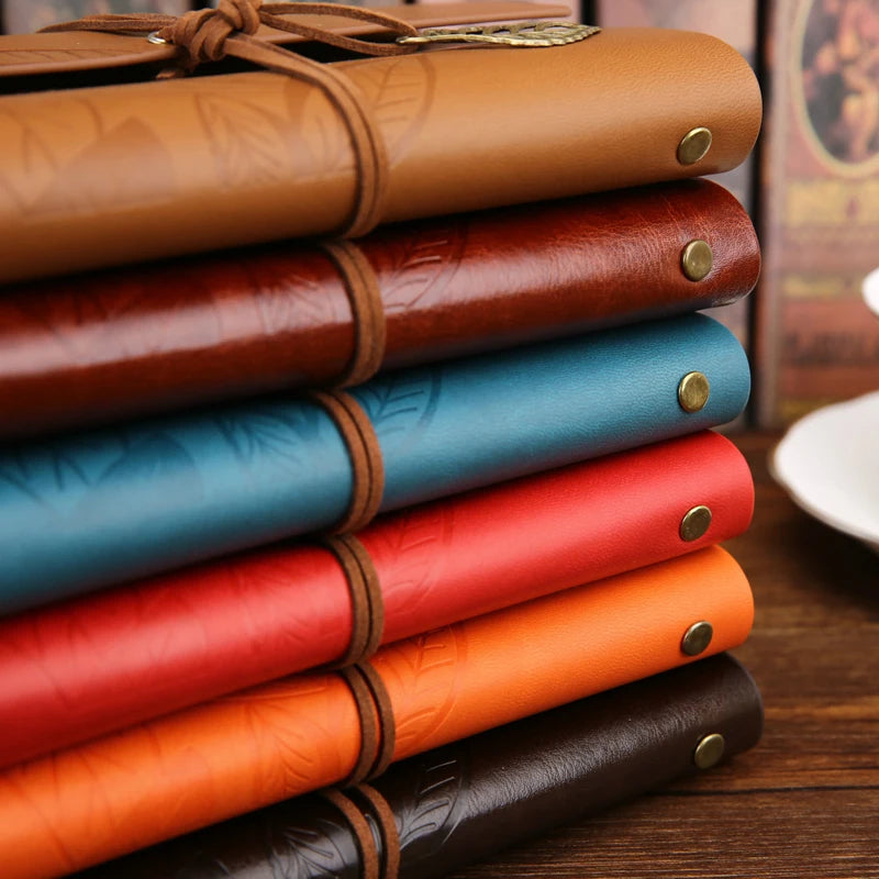 PU Leather Spiral Notebook