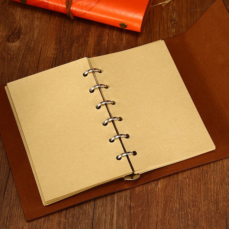 PU Leather Spiral Notebook