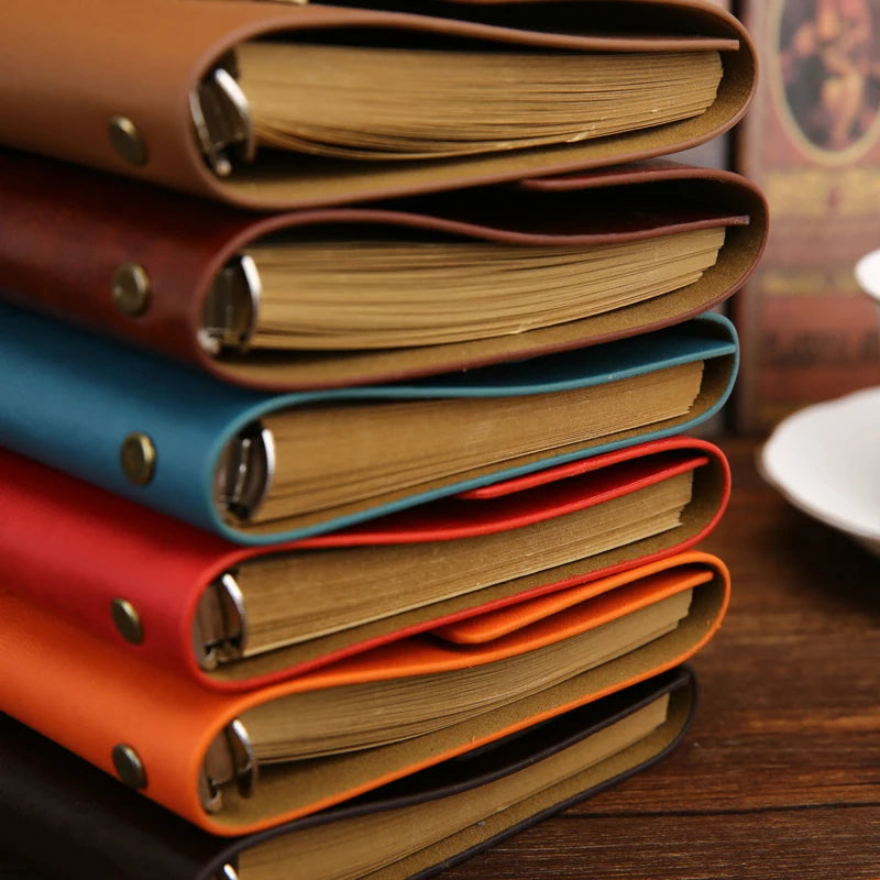 PU Leather Spiral Notebook