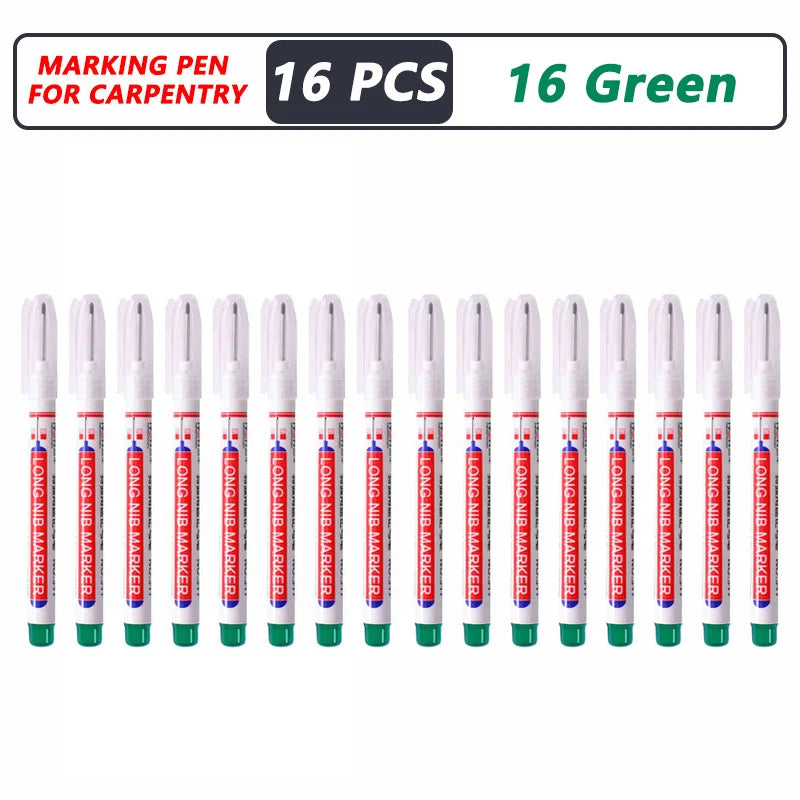 Long-tip Marker Pen – Specially Designed for Carpenters and Woodworkers
