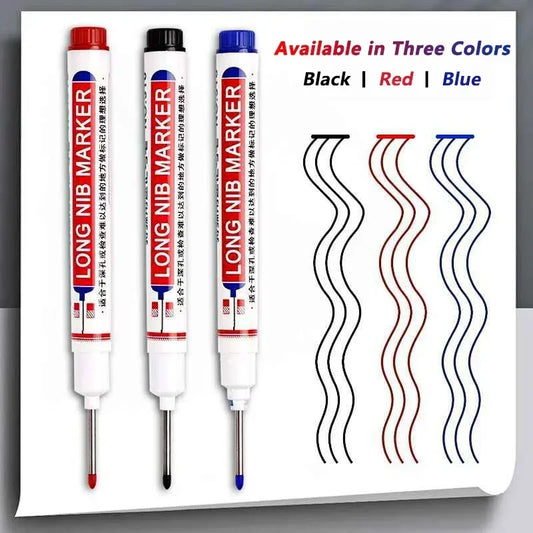 Long-tip Marker Pen – Specially Designed for Carpenters and Woodworkers