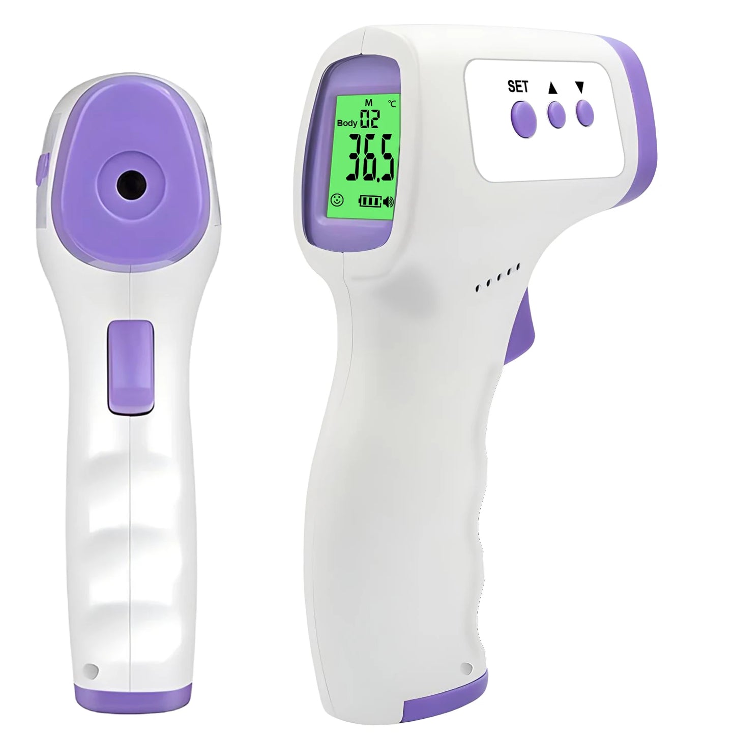 Digital Infrared Thermometer & Portable Pulse Oximeter Set