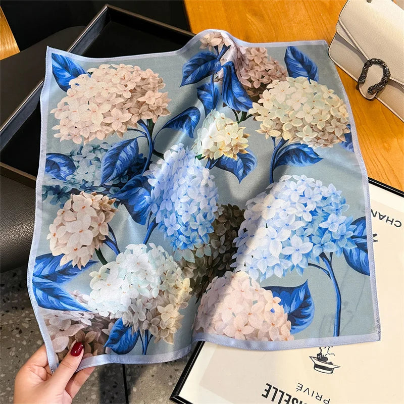 100% Mulberry Silk Scarf 53x53cm