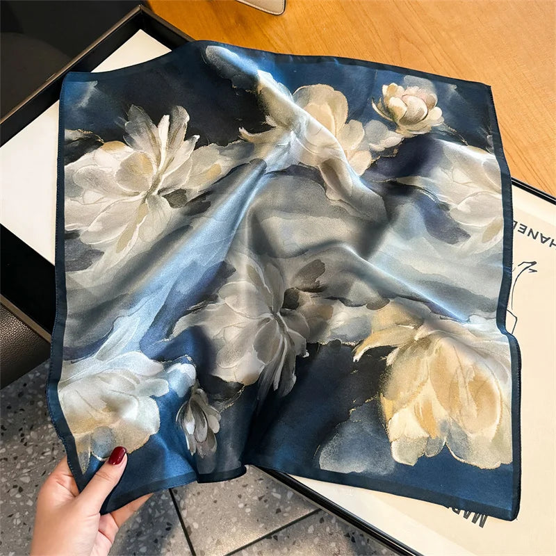 100% Mulberry Silk Scarf 53x53cm