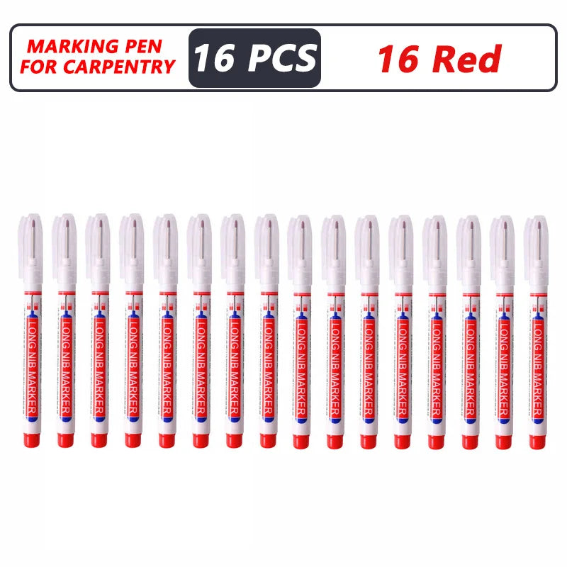 Long-tip Marker Pen – Specially Designed for Carpenters and Woodworkers