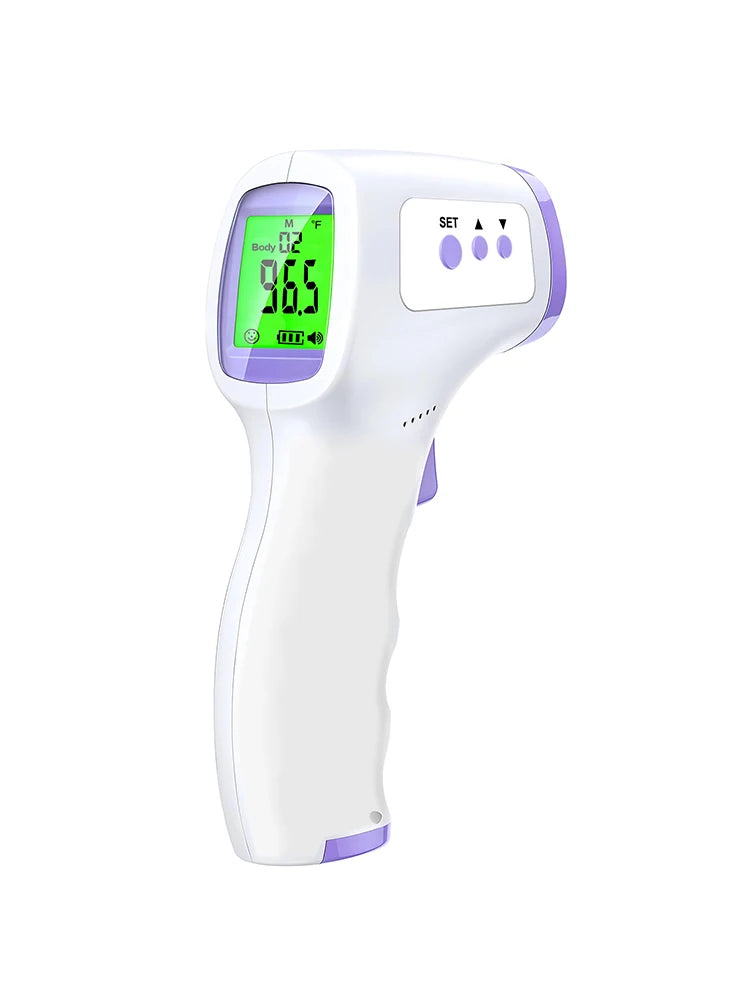Digital Infrared Thermometer & Portable Pulse Oximeter Set