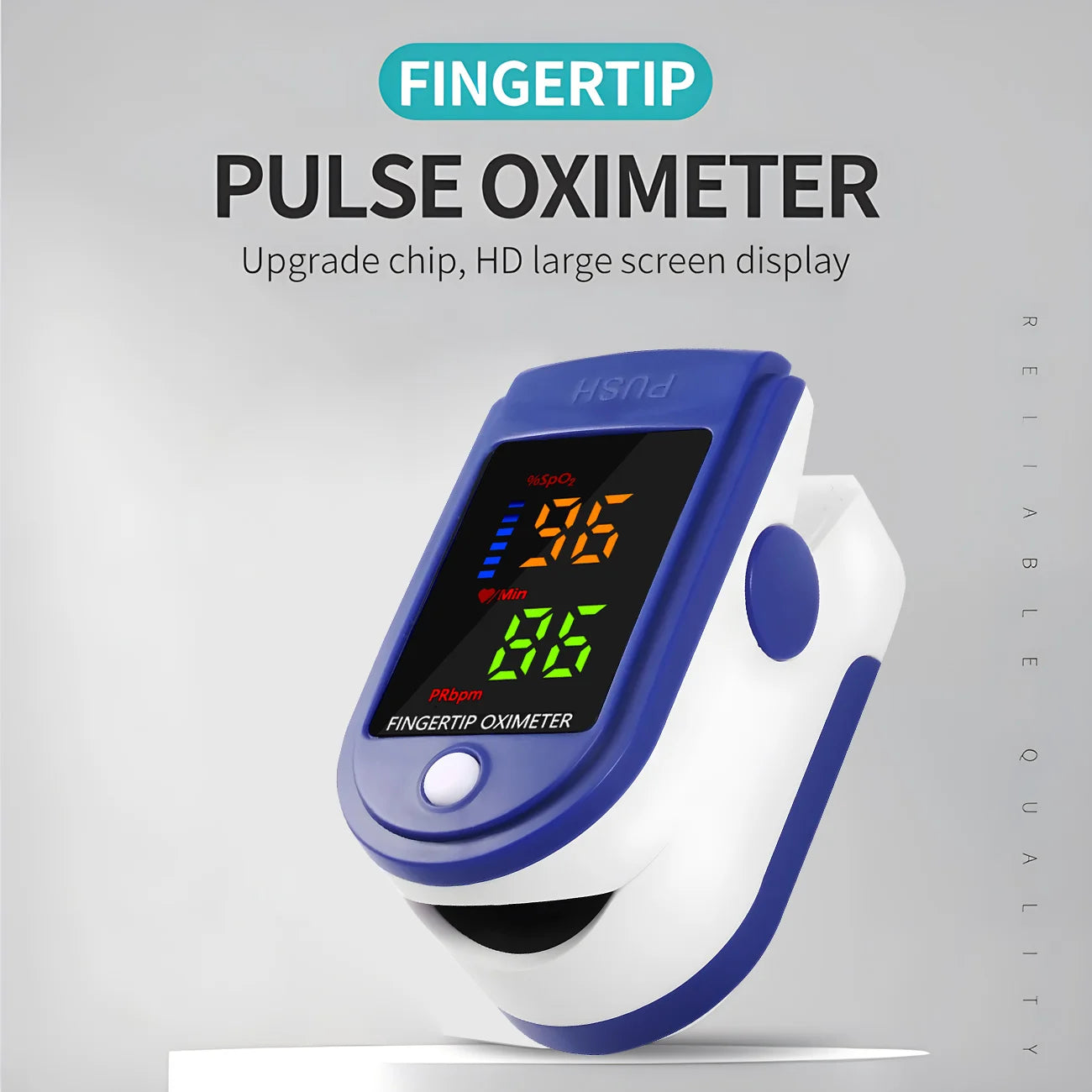 Digital Infrared Thermometer & Portable Pulse Oximeter Set