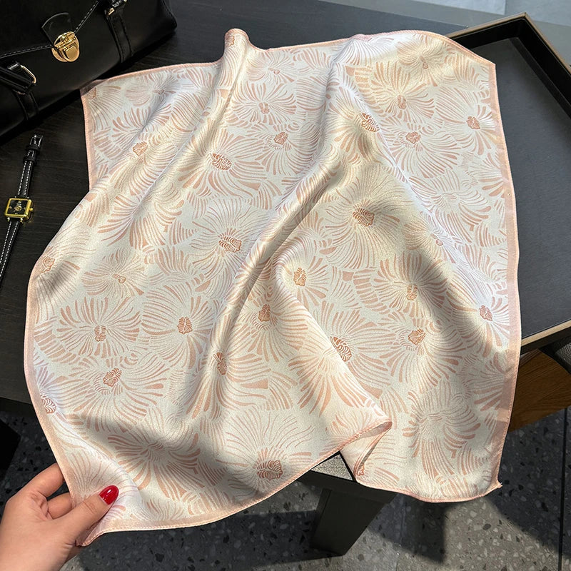 100% Mulberry Silk Scarf 53x53cm