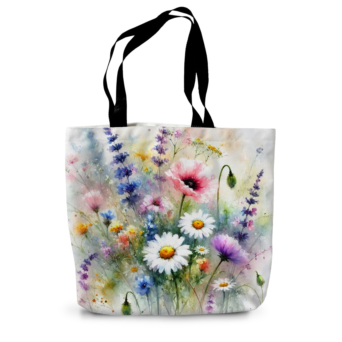 Wildflowers Delight Canvas Tote Bag