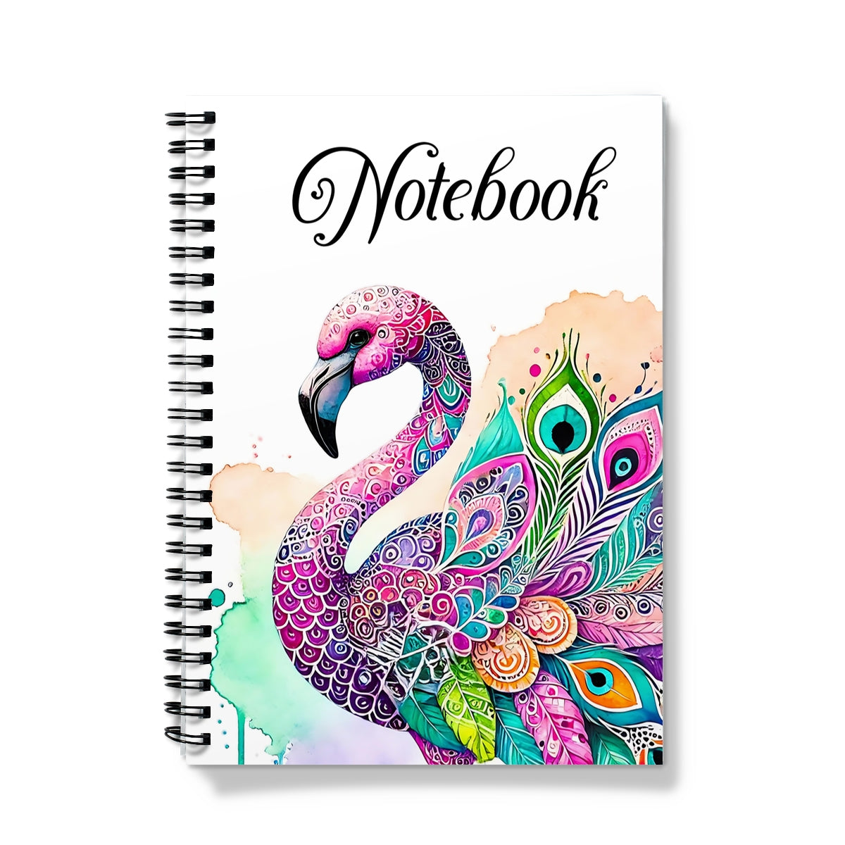 Whimsical Flamingo Notebook