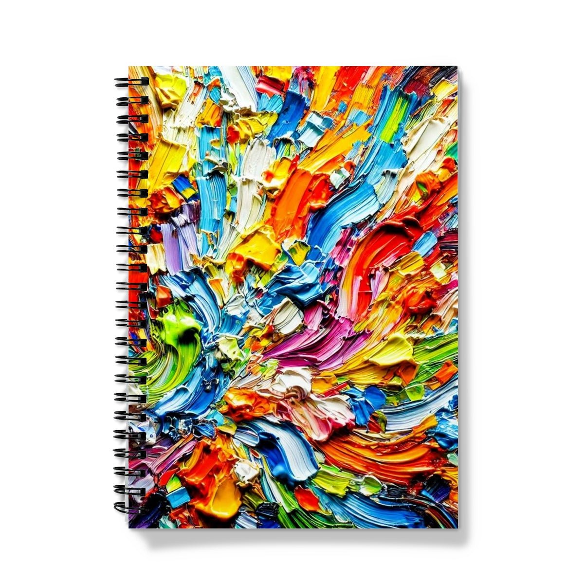 Acrylic Mash-up Spiral Notebook