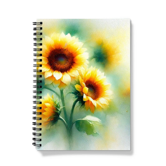 Beautiful Sunflower Notebook