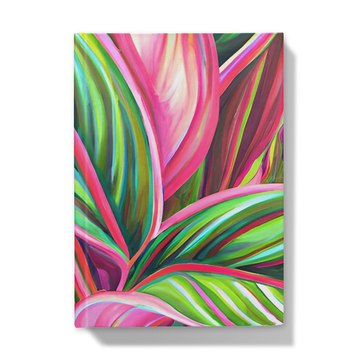 Tropical Leaves Hardback Journal