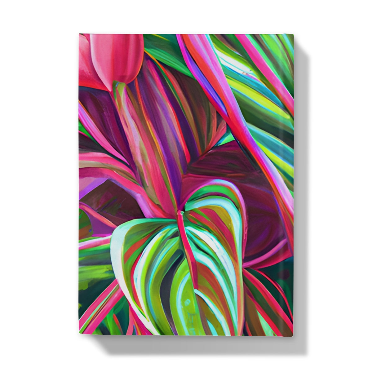 Tropical Leaves Hardback Journal