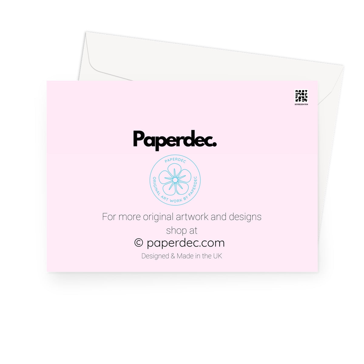 Pink Christmas Ho Ho Ho Greeting Cards - Pack of 10 Cards