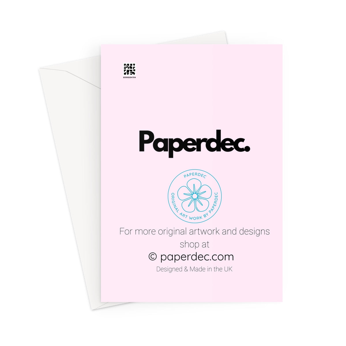Pink Christmas Ho Ho Ho Greeting Cards - Pack of 10 Cards