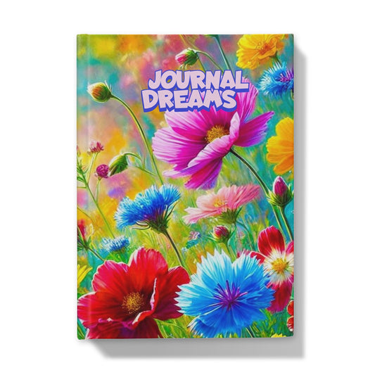 Wildflowers Petals Hardback Journal