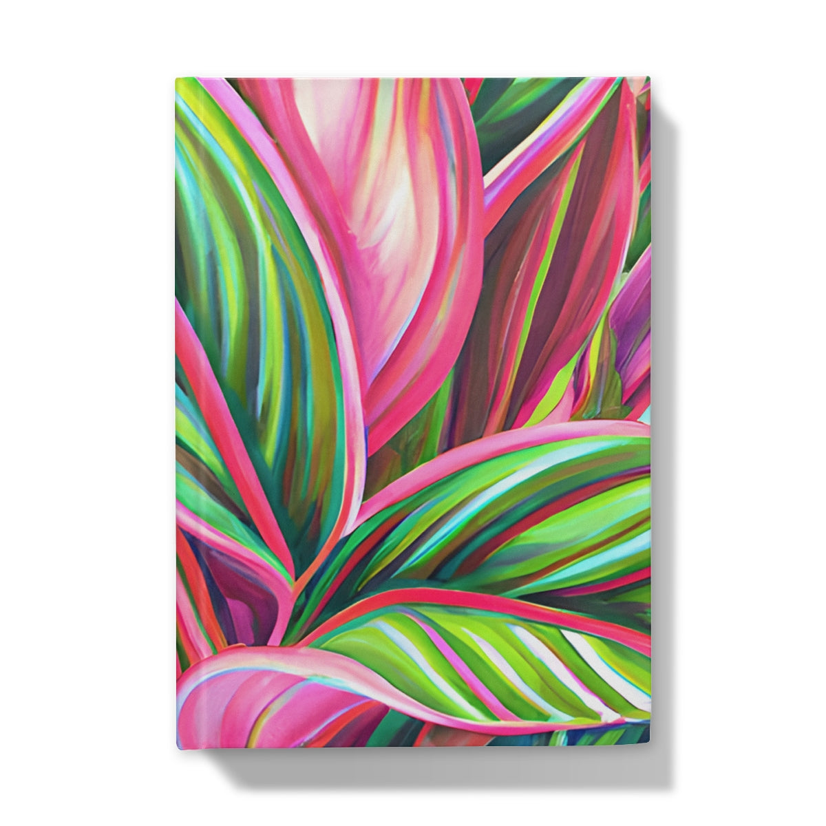 Tropical Leaves Hardback Journal