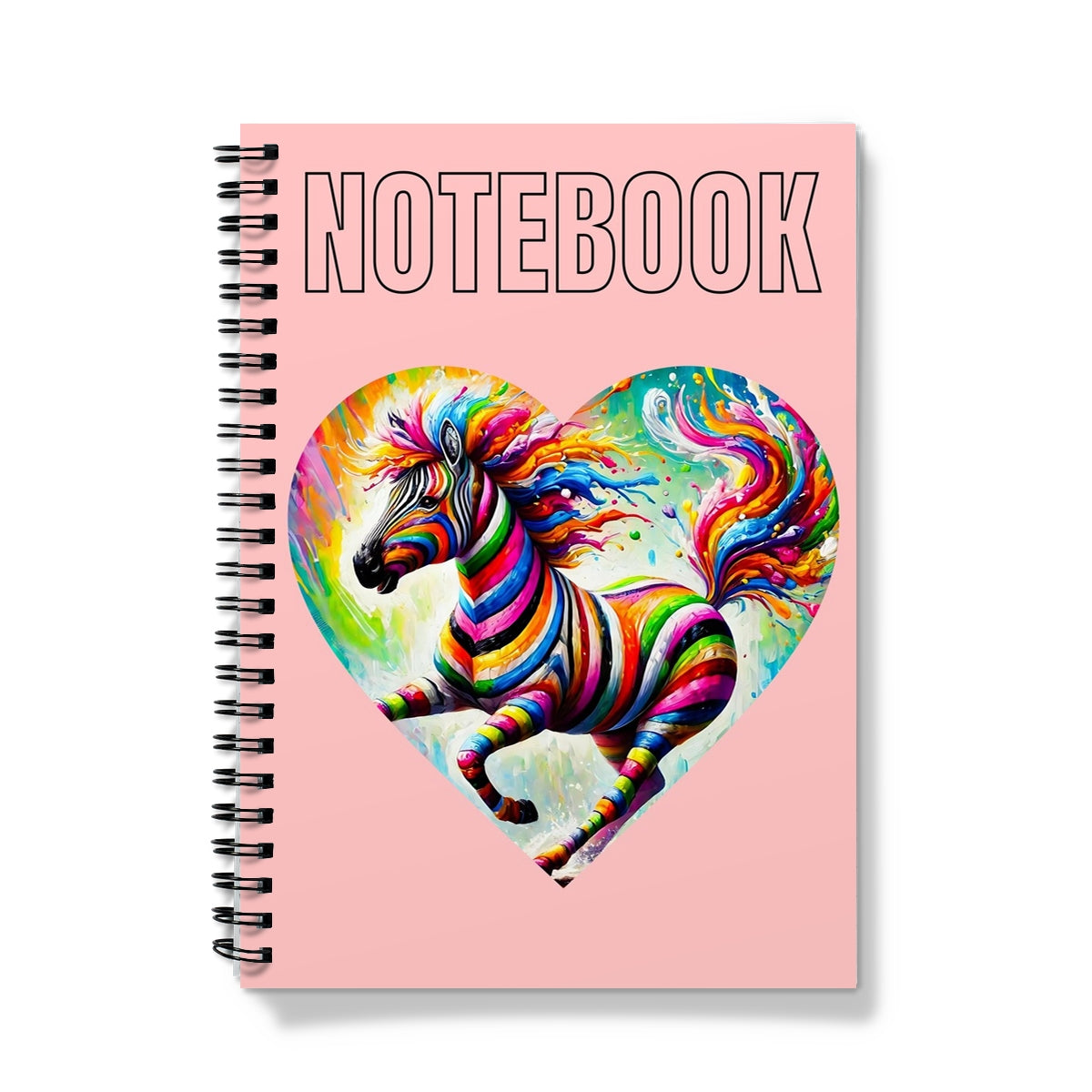 Zebra Colour Pop Spiral Notebook