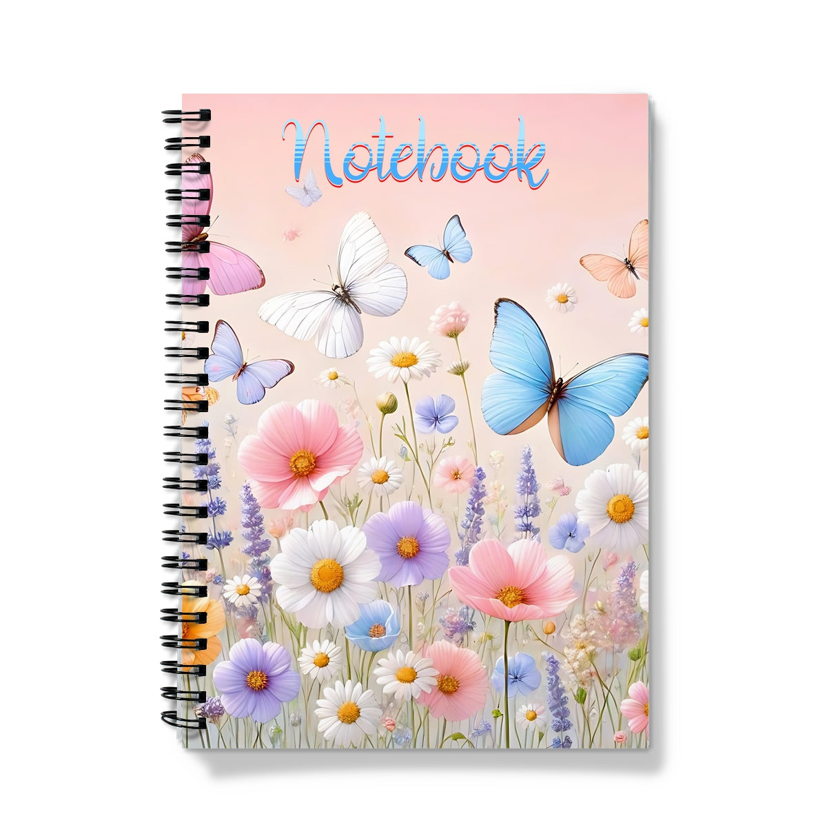 Love Butterflies Spiral Notebook