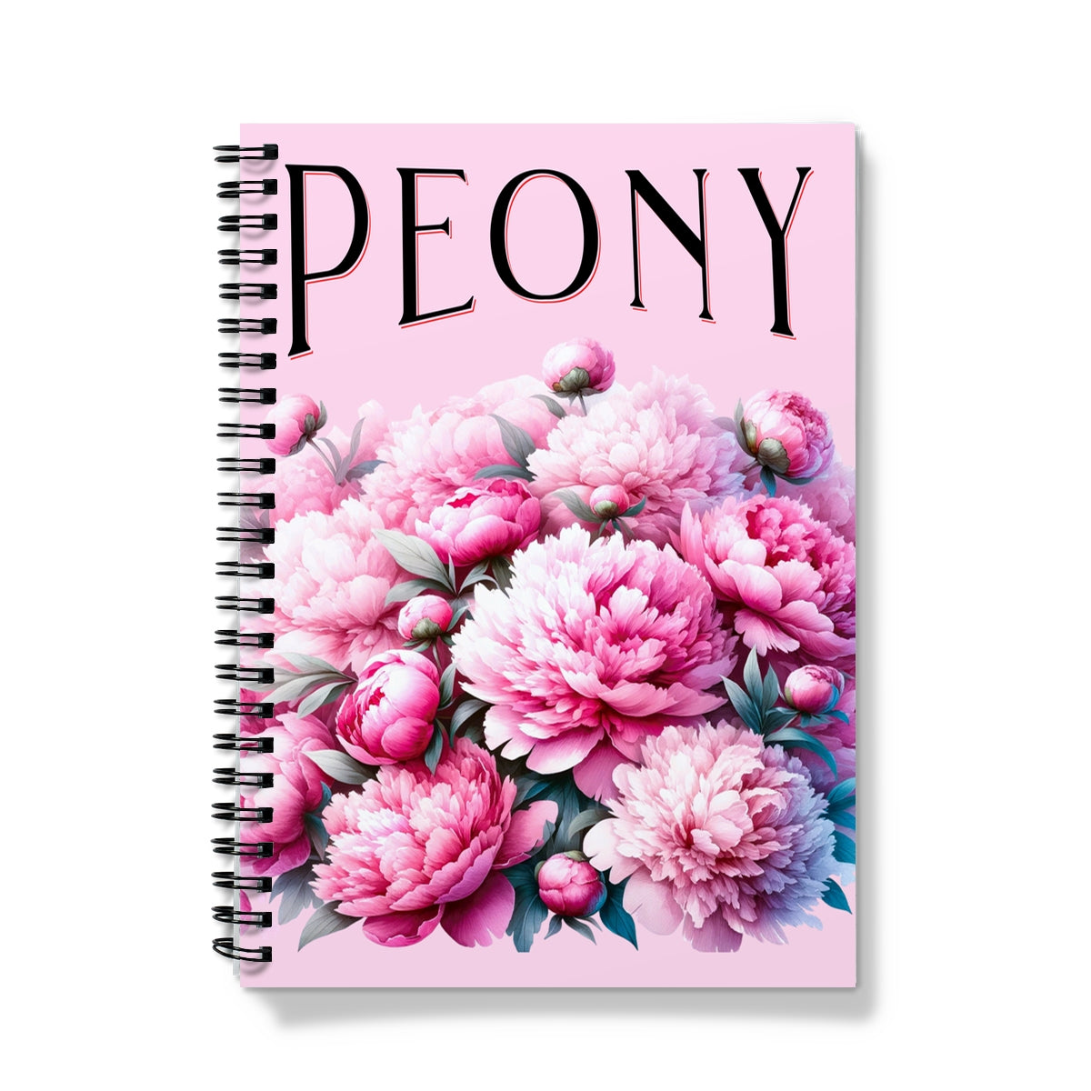 Pink Peony Notebook