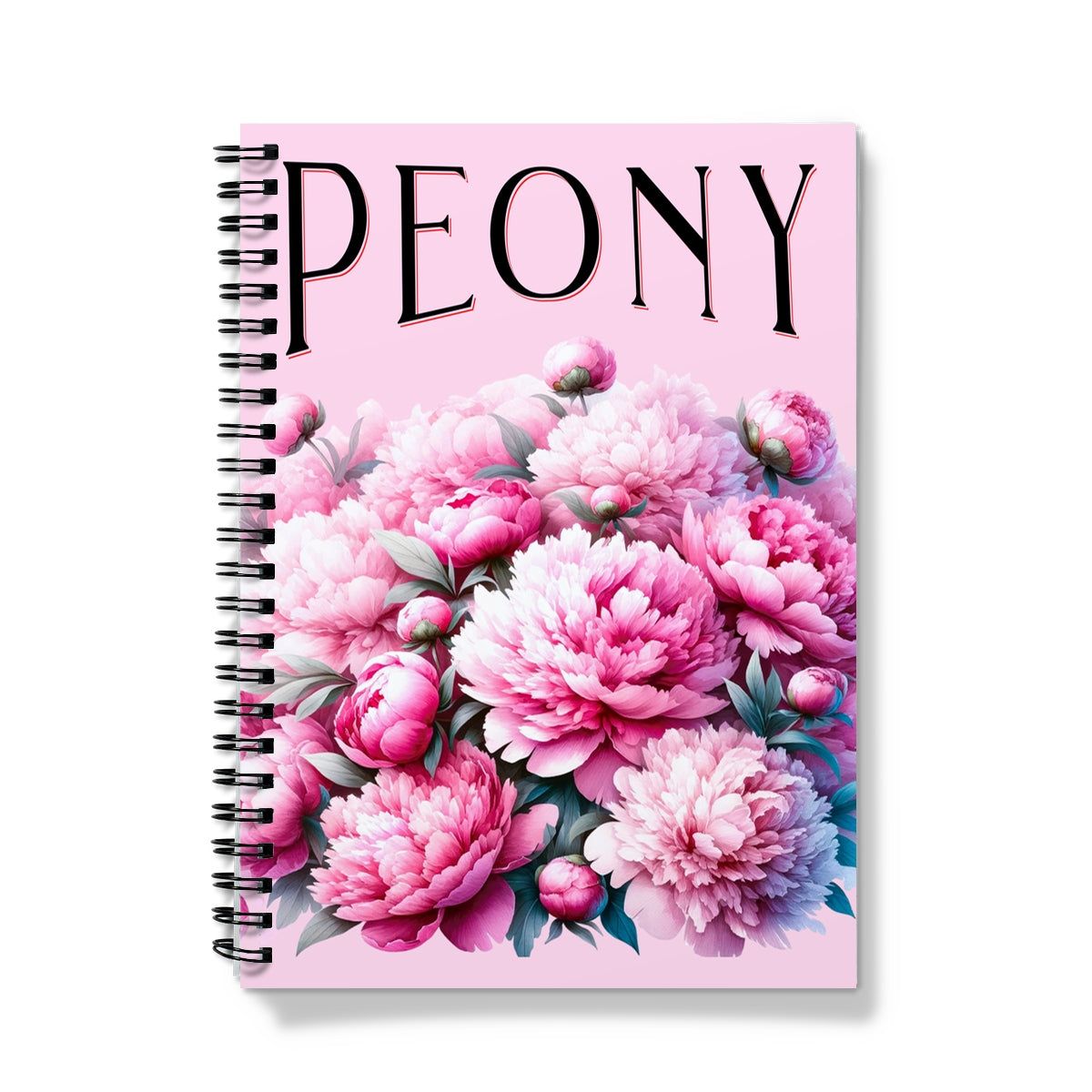 Pink Peony Notebook