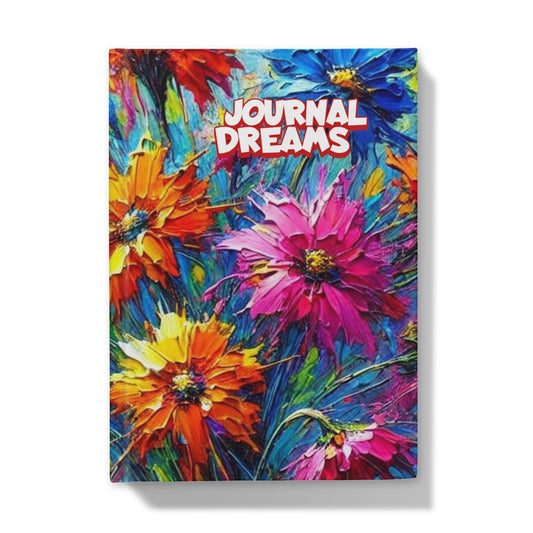 Wildflowers Impasto Hardback Journal