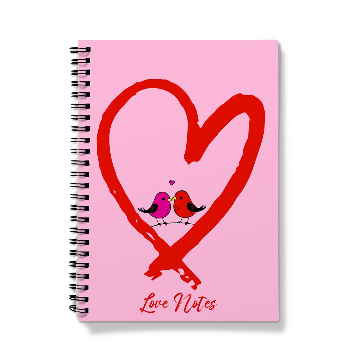 Love Birds Valentine's Notebook