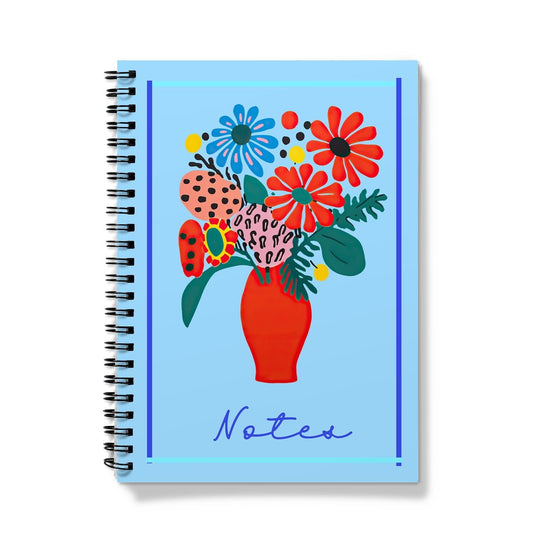 Paperdec Blue Floral Notebook